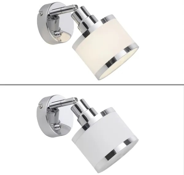 Spot de perete ACCOR 1xE14/25W/230V Leuchten Direkt 15371-17