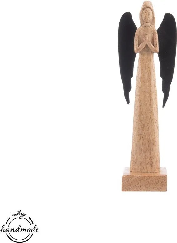 Statuetă din lemn (înălțime 27 cm) Angel – Orion