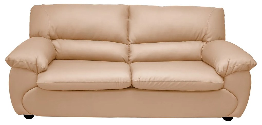 Canapea LUXOR 3L extensibila, 3 locuri, crem, 215x95x92 cm