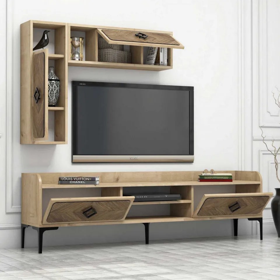 Ansamblu Comoda TV Samba, Stejar