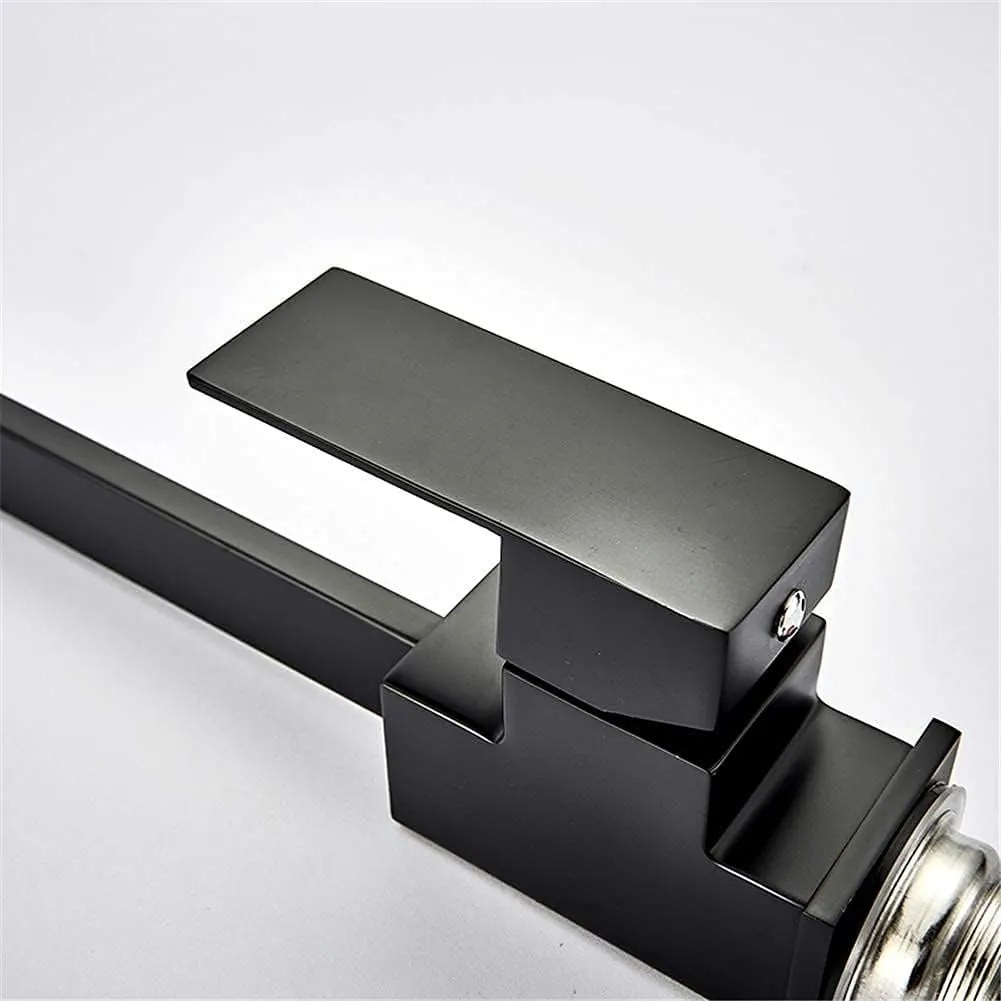 Baterie Bucătărie din Inox Negru, Model HS002 – Design Modern și Funcționalitate pentru o Bucătărie Elegantă