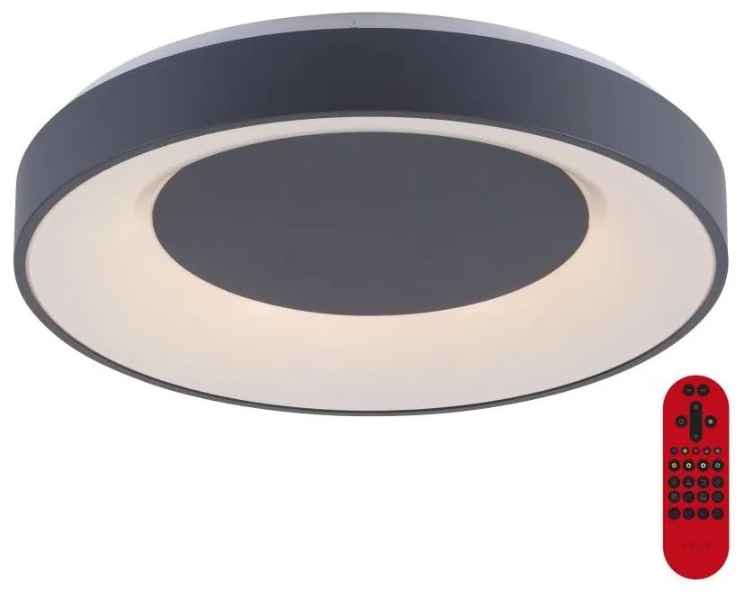 Plafonieră LED RGB dimabilă ANIKA LED/26,5W/230V Leuchten Direkt 14346-18 + telecomandă