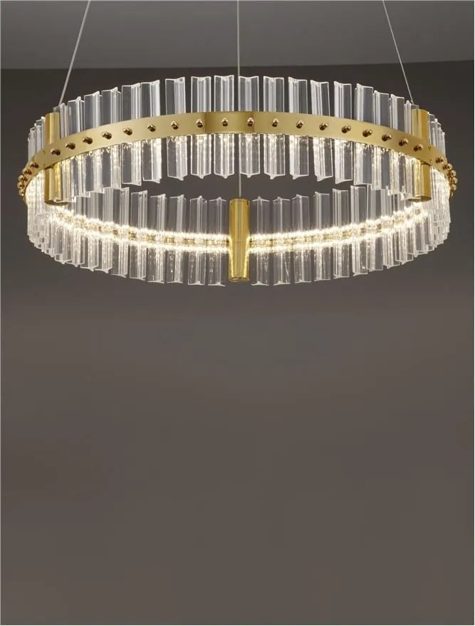 Lustra LED design modern decorativ OLIMPIA D-60cm