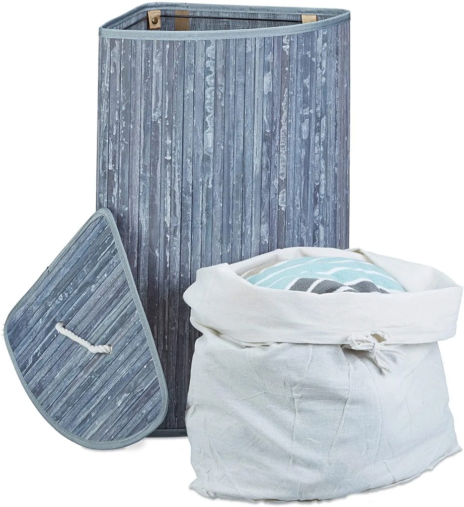 Cos rufe de colt 60 l Bambus Gri