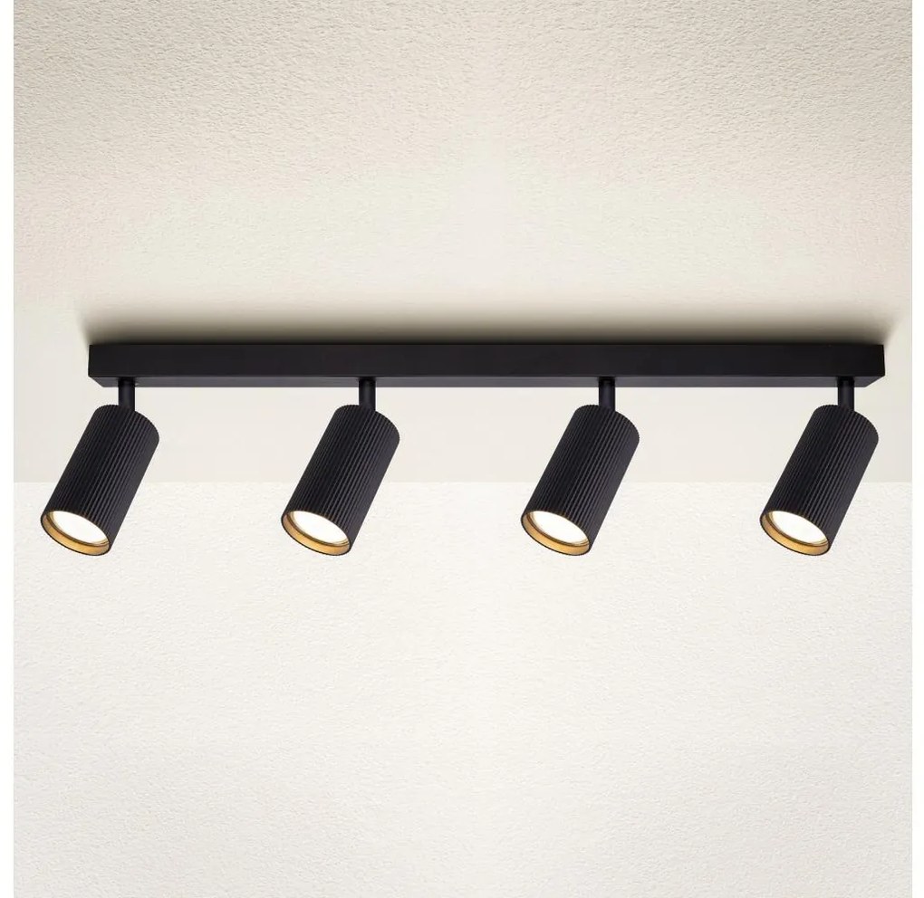 Brilagi - Corp de iluminat cu spoturi SELE MODERN 4xGU10/30W/230V negru