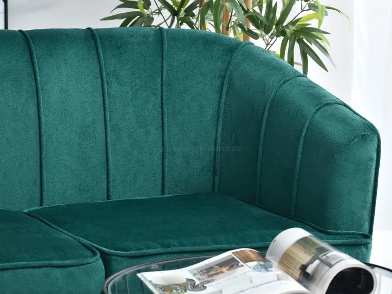 Canapea Etimee S (verde + negru). 1111400