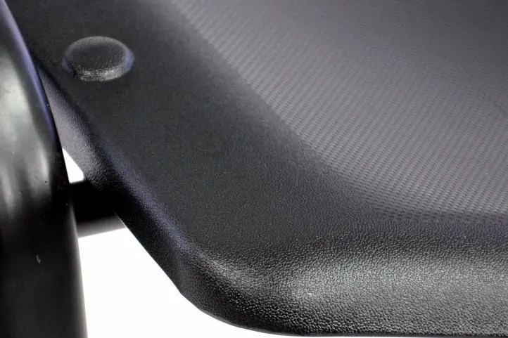 Scaun de birou pliabil din plastic - negru