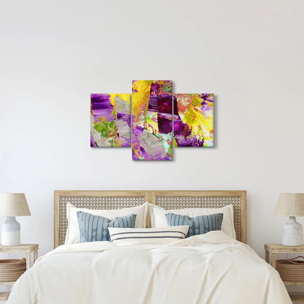 Tablou cu abstracție - pictura (90x60 cm)