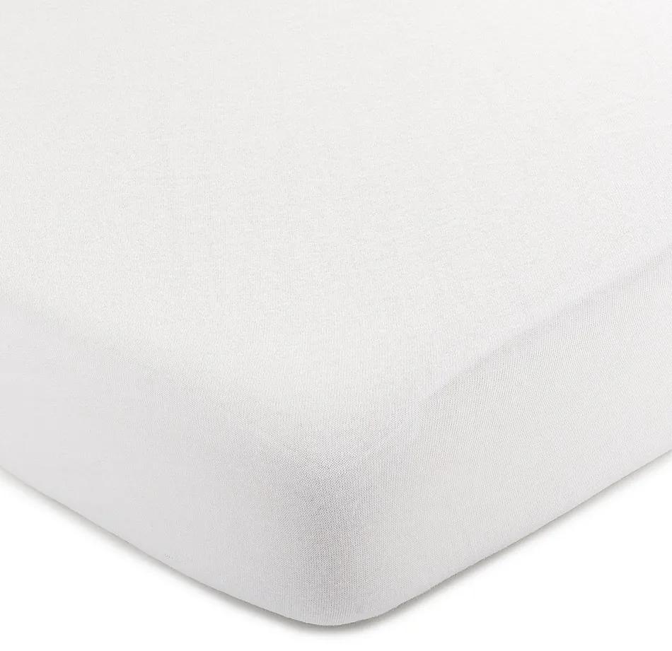Cearșaf de pat 4Home jersey, alb, 220 x 200 cm, 200 x 220 cm
