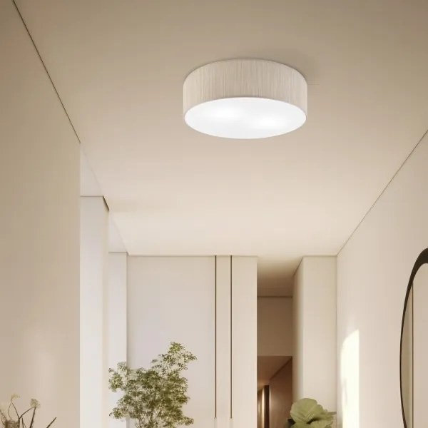 Plafonieră SIRJA 2xE27/15W/230V, diametru 45 cm, bej