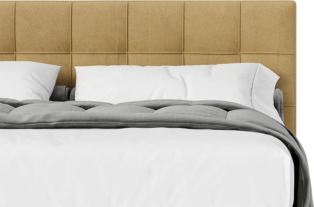 Pat tapițat Dream cu saltea, 120/140/160/180cm - 180x200