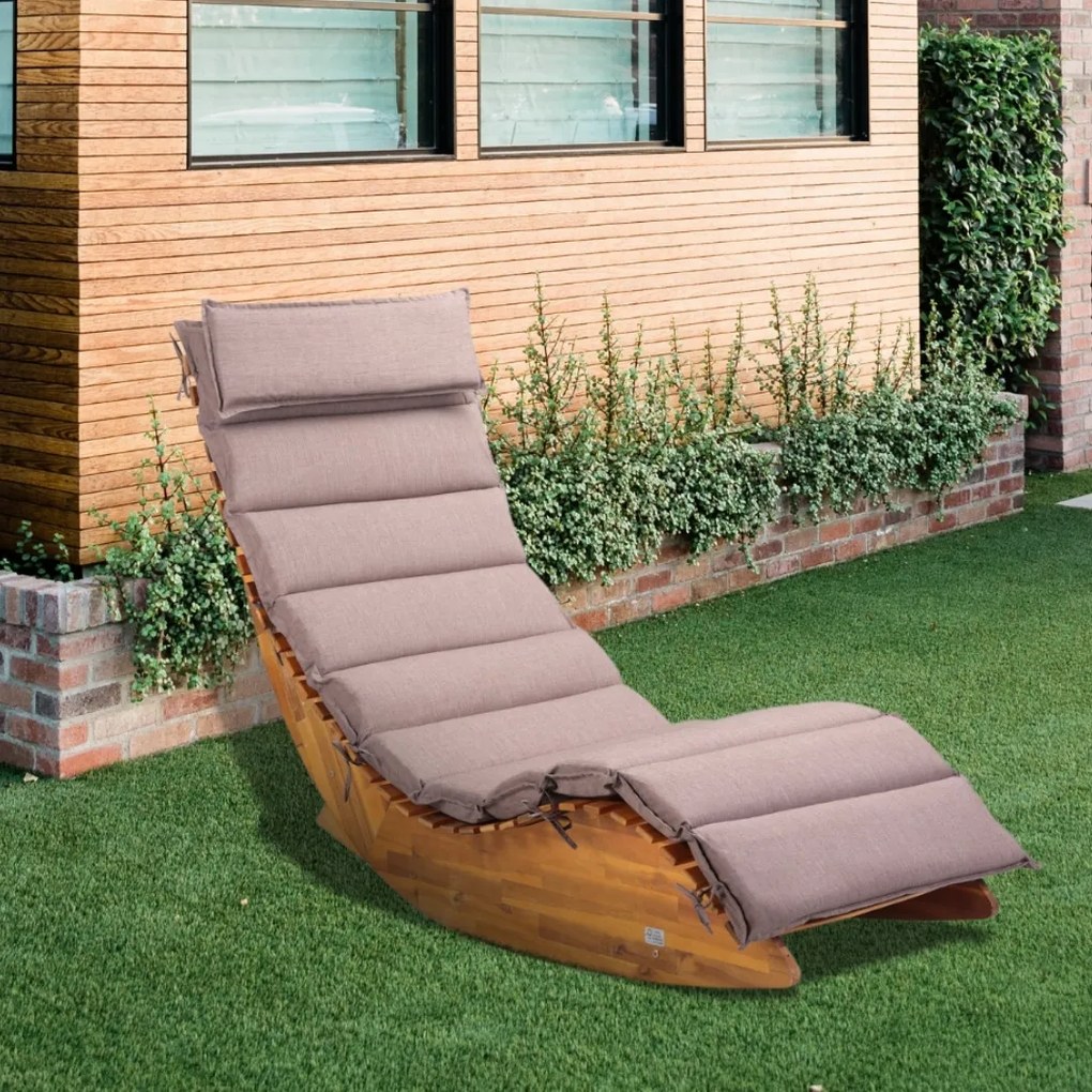 Leagăn BALI,155x60x93cm, maro natural Casaria