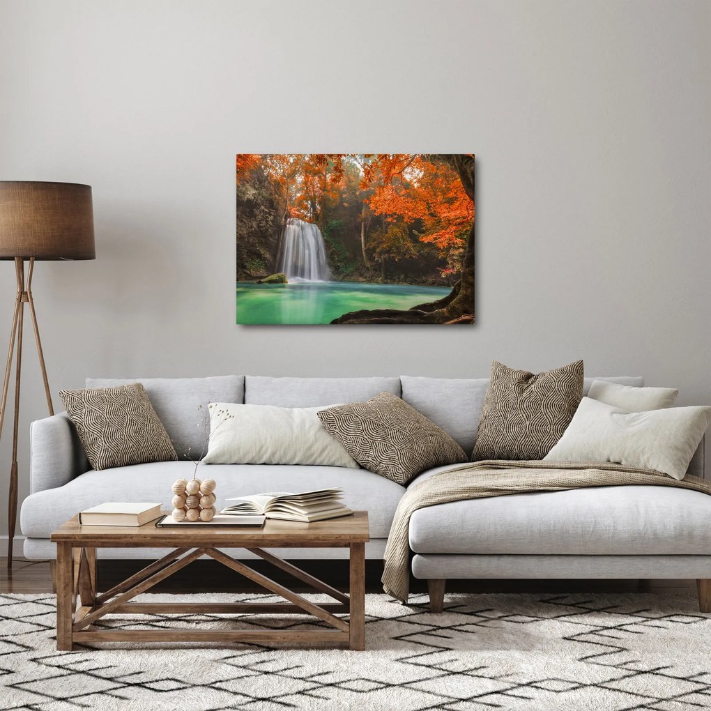 Tablou - Cascadă în Thailanda (70x50 cm)