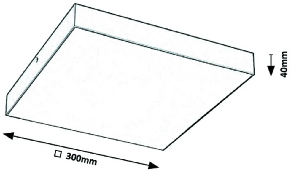 Plafoniera LED slim de exterior IP44 Tartu alb 30cm