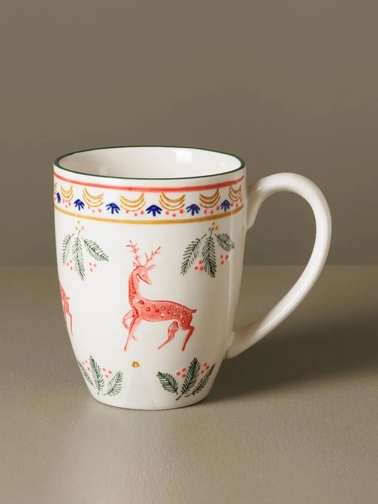 Set 2 cani din ceramica, "Frimas"