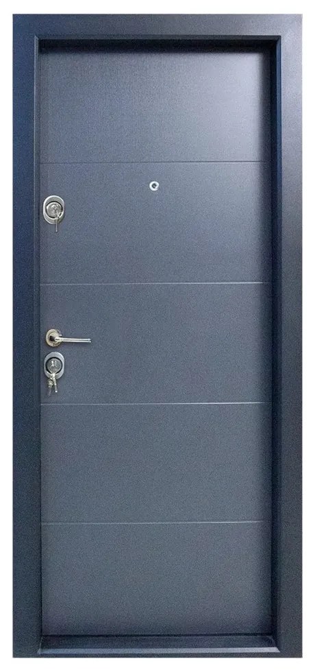 Usa metalica de apartament cu izolatie si vizor Novo Doors First Class NDS12, Deschidere Stanga Dreapta, Dimensiune 200X88 cm, Tabla 12 mm, Kit