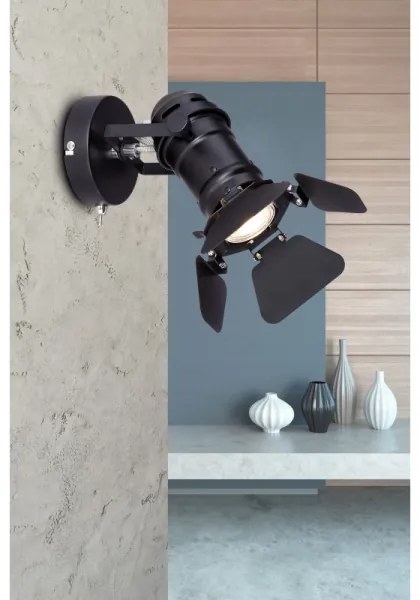 Globo EGON 54650-1B - Aplică spot de perete 1xGU10/50W/230V