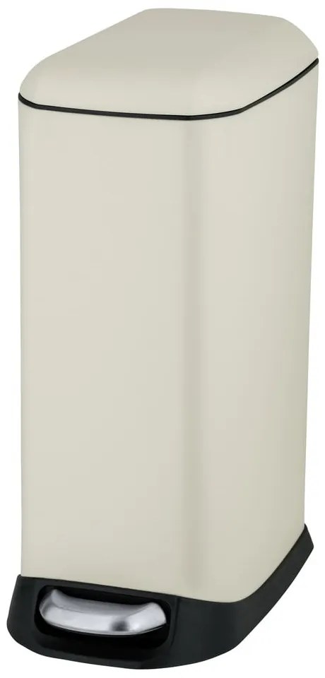 Coș de gunoi crem cu pedală din oțel 20 l Design – Wenko