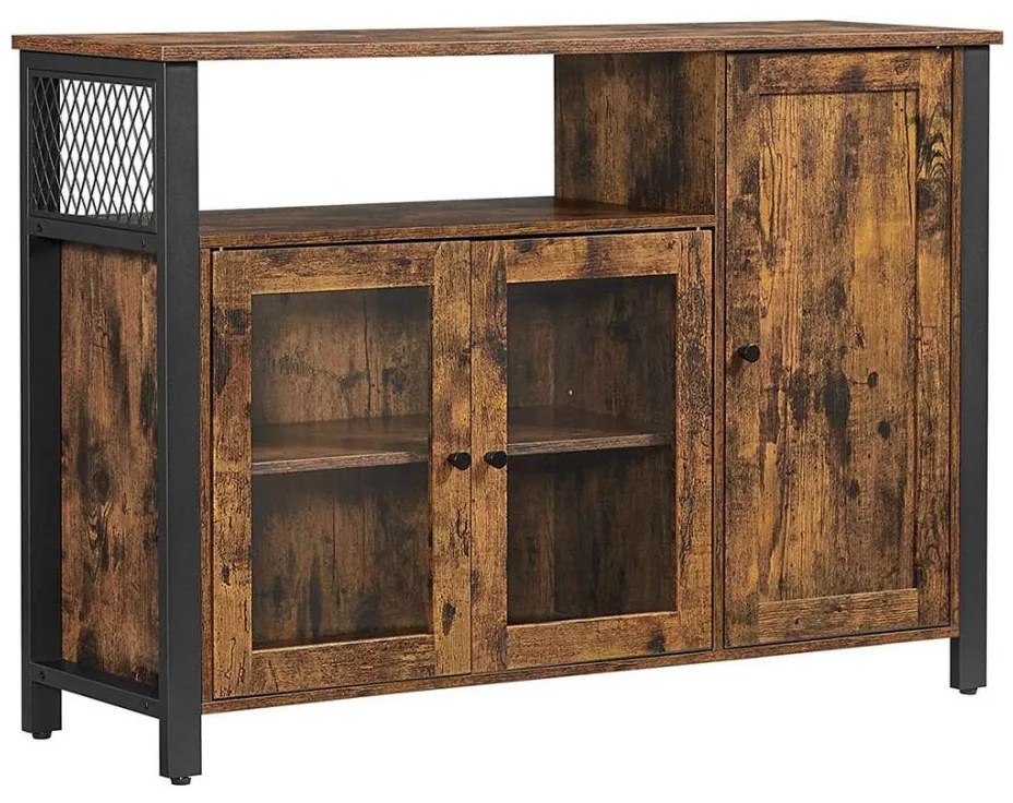 Dulap FIRA maro/negru