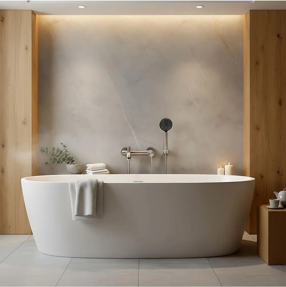 Baterie de cada Rea FOSTER crom periat