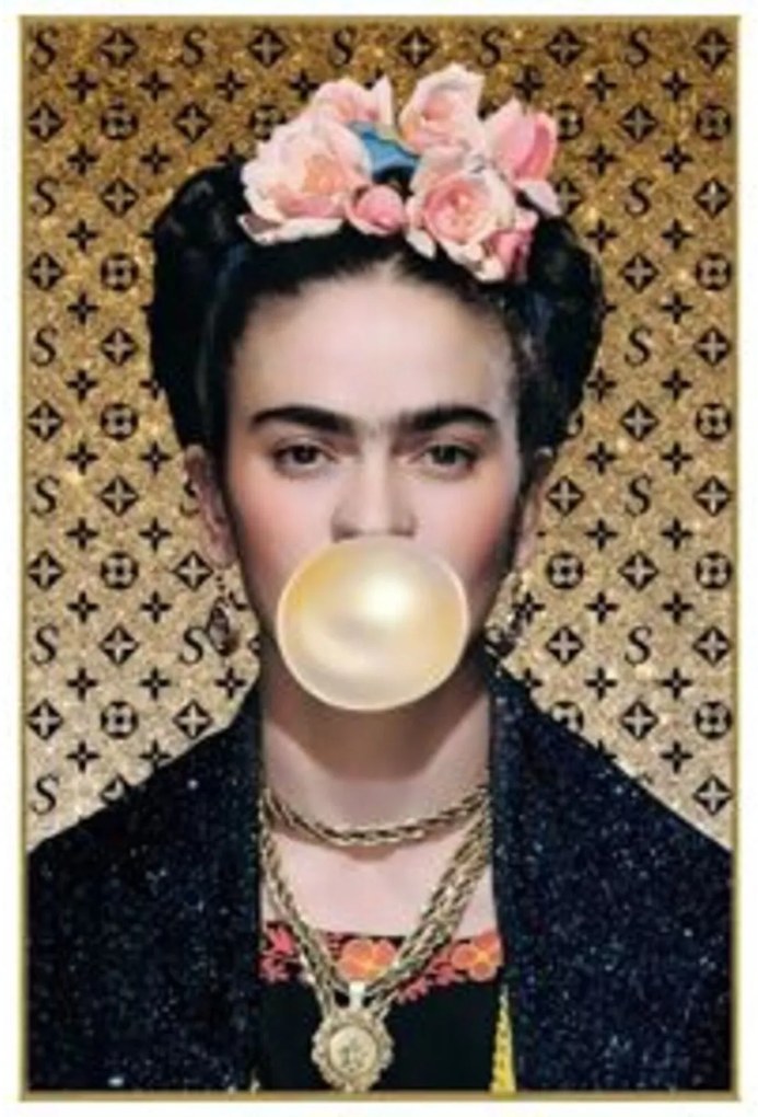 Tablou cu rama Muse Bubble Artist 80x120 cm