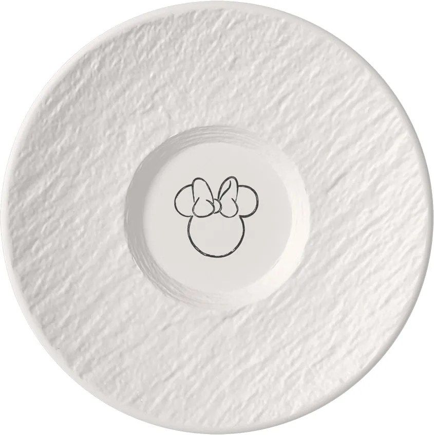Villeroy & Boch-Manufacture Rock blanc - Farfurie de cafea Mickey Mouse