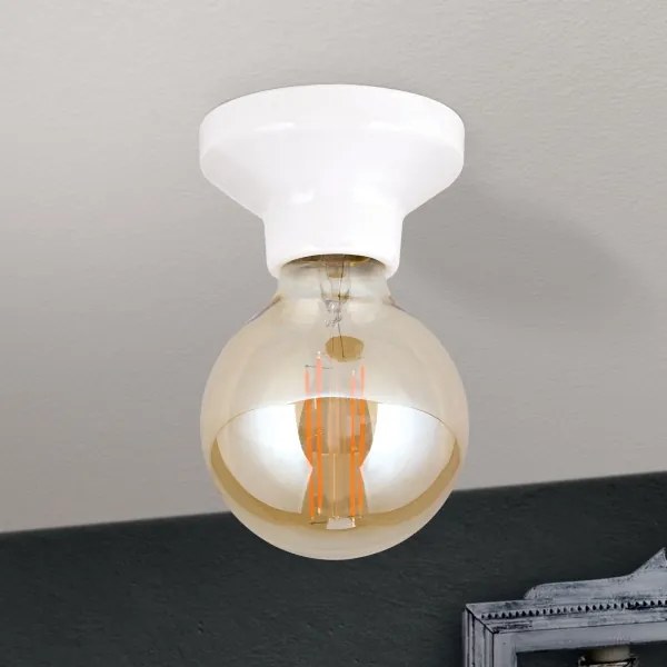 Orion - Plafonieră FROST 1xE27/60W/230V albă