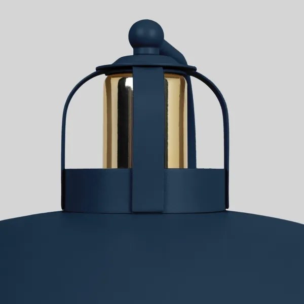 Lampă de masă Brilagi FLAMENGO 1xE27/60W/230V albastru