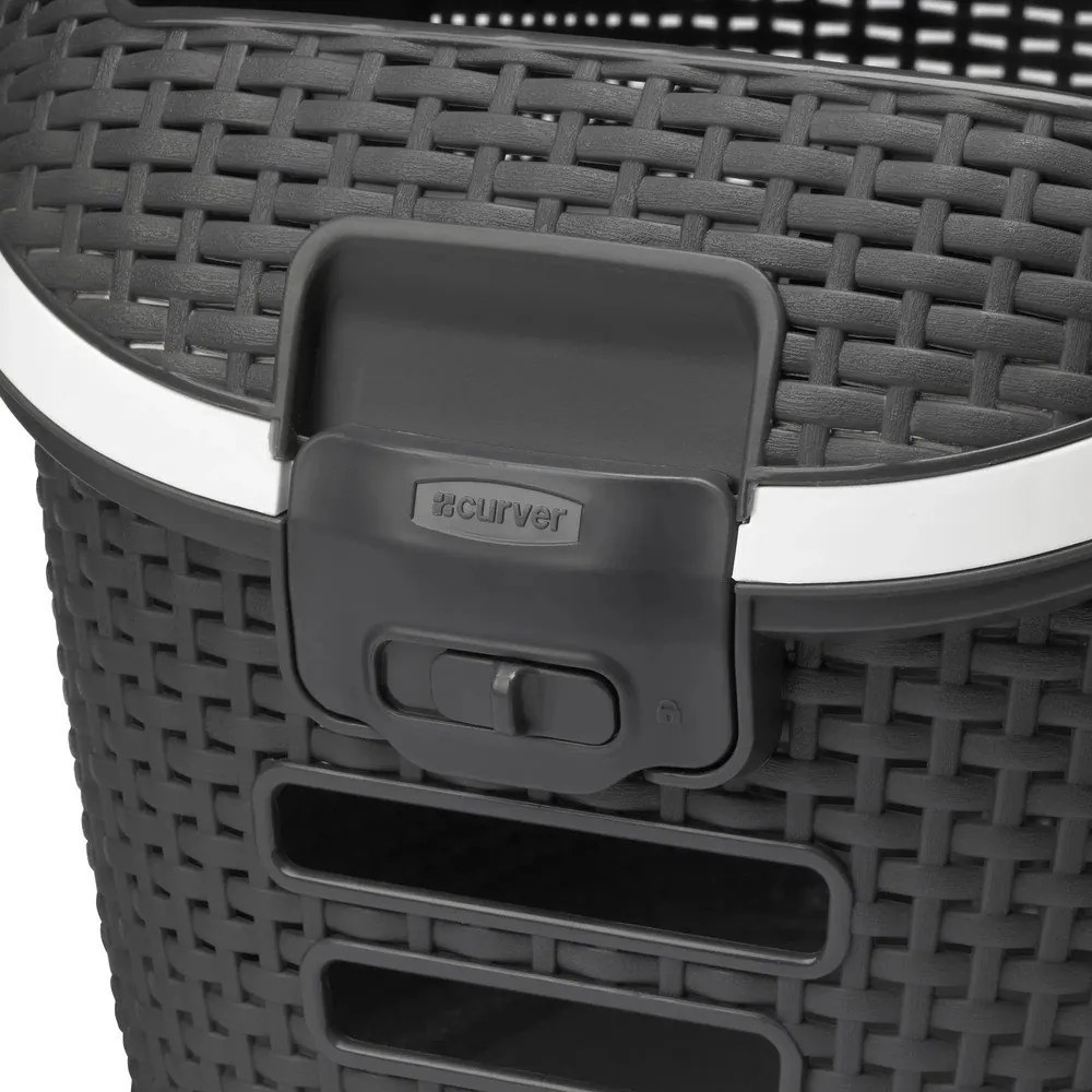 Cutie de transport pentru animale Curver Vintage, gri închis