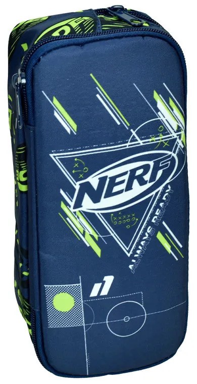 Nerf Ready Penar cu 2 compartimente 26 cm