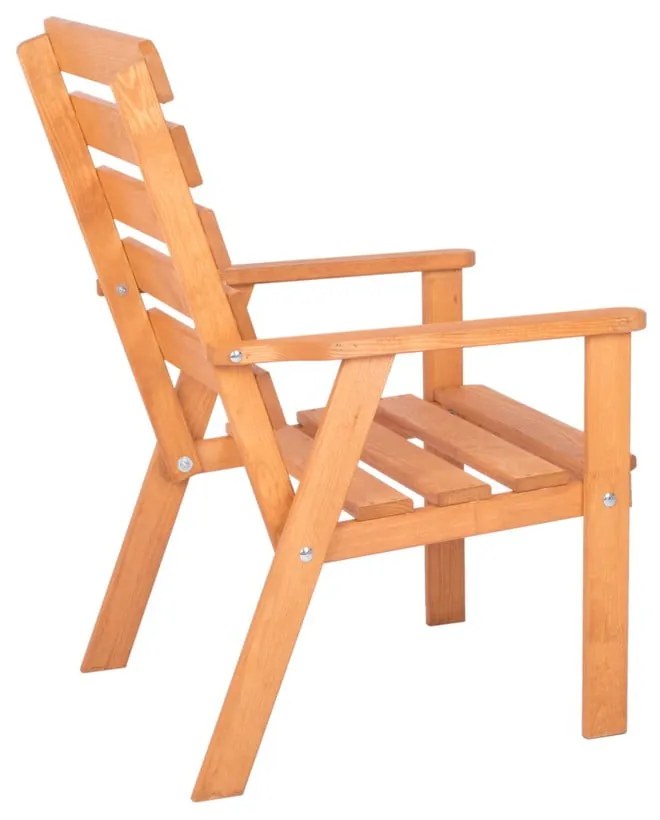 Set de dining pentru grădină din lemn pentru 4 persoane Sylva – Rojaplast