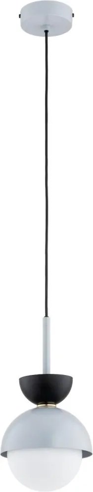 Lampă suspendată pe cablu SATORI 1xE27/15W/230V gri/negru