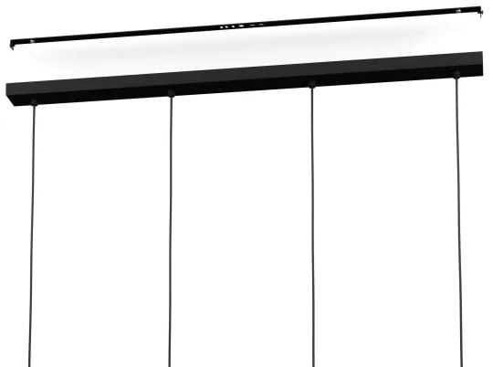 Lustră pe cablu Eglo 390162 ESTANYS 4xE27/40W/230V maro