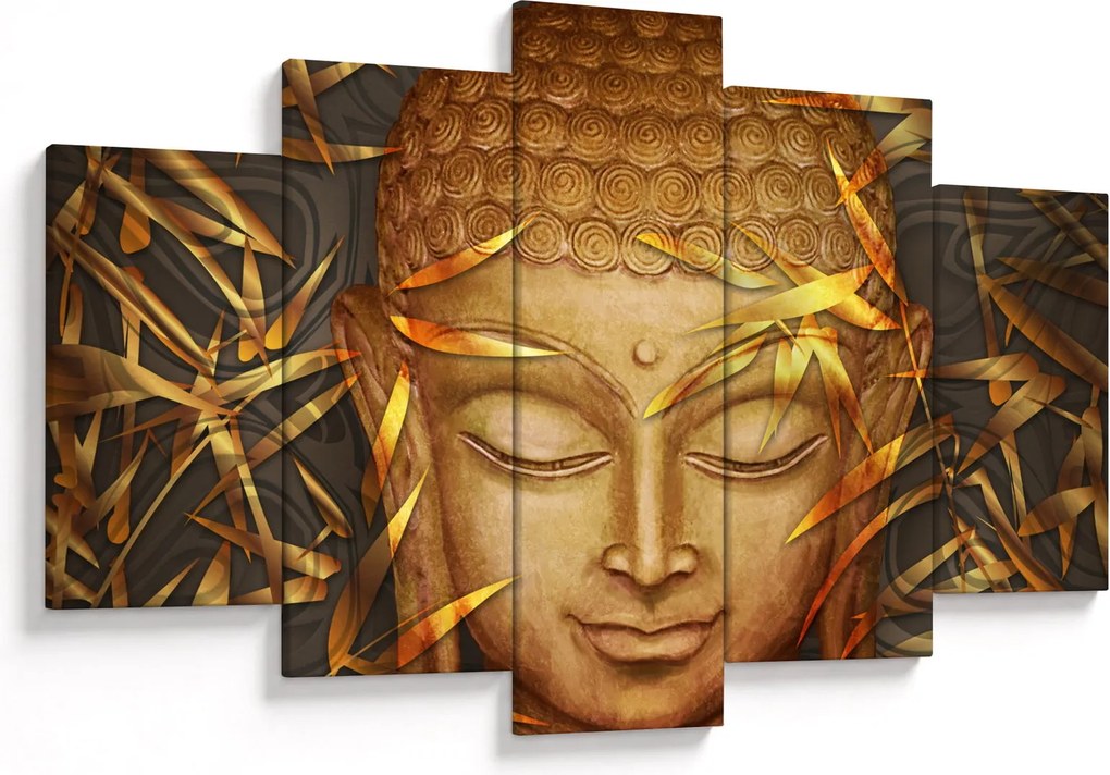 Tablou - Buddha de aur (150x105 cm)