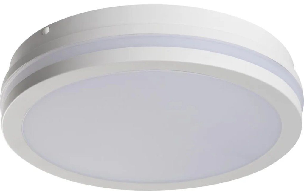 Plafonieră LED de exterior cu senzor Kanlux 38785 BENO 24/30W/230V 3000/3500/4000K IP65 alb