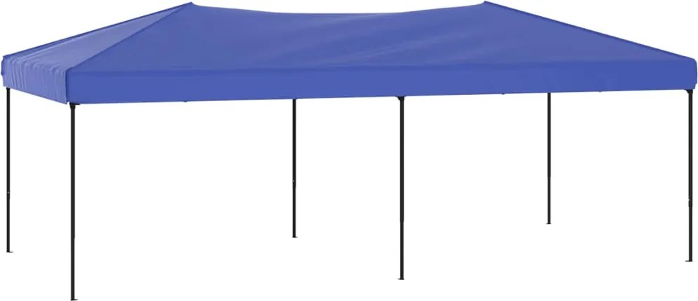 vidaXL Cort pliabil pentru petreceri, albastru, 3x6 m