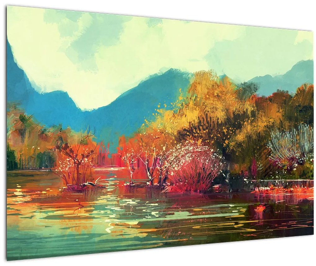 Tablou - Culorile toamnei (90x60 cm)