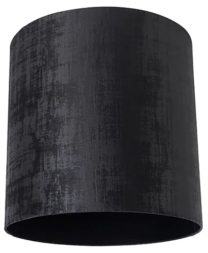 Abajur din catifea negru 40/40/40