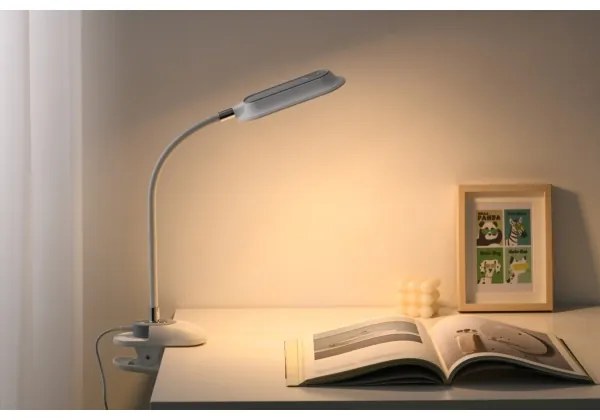 Immax 08997L - Lampă de birou LED+CCT reglabilă cu clemă CLIP 7,5W/230V albă