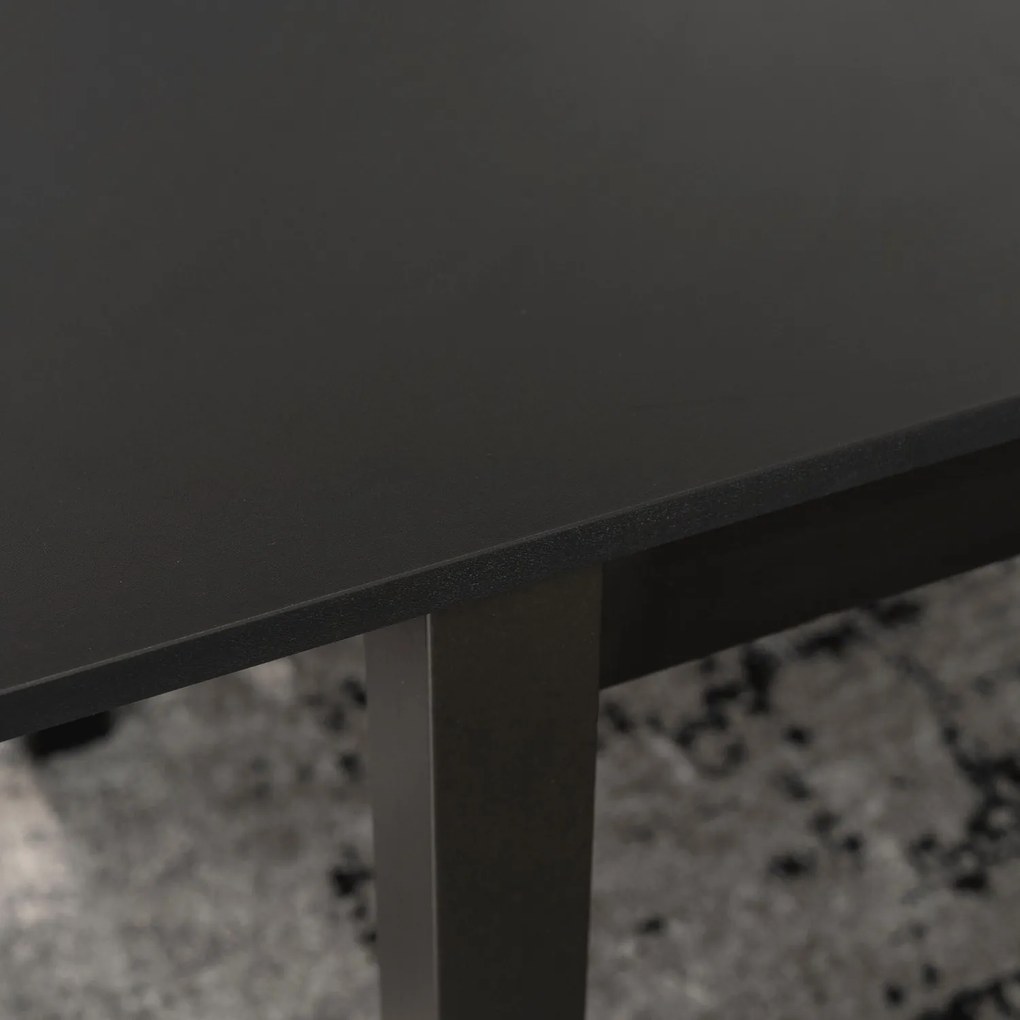 JAKS Masă extensibilă 80 - 160cm Max negru 2/2