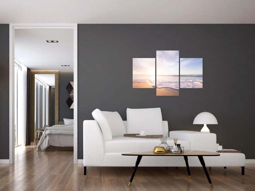 Tablou cu plaja cu nisip (90x60 cm)