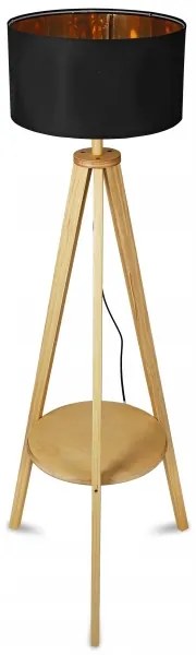 Lampă de podea 1xE27/40W/230V neagră