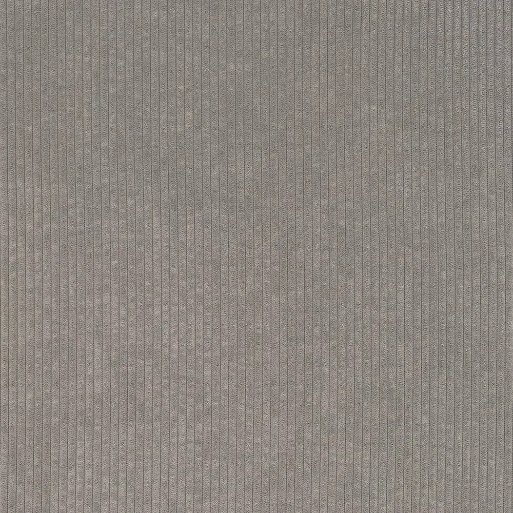 Colțar gri deschis cu tapițerie din catifea reiată (cu colț pe partea stângă ) Beata – Ropez