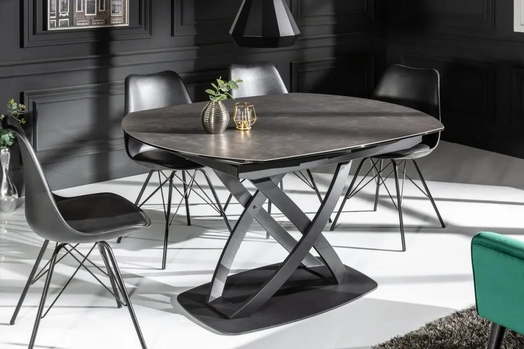 Masa extensibila, Ceramica Antracit, INCEPTUN 130-190cm A-6541398 VC