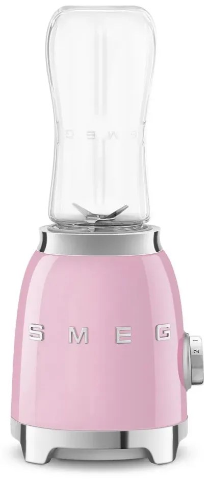 Blender pentru smoothie în stil retro SMEG PBF01, 0,6 l, roz pastel - Smeg