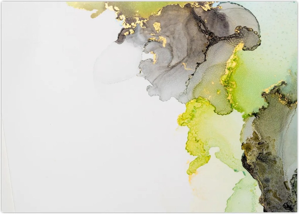 Tablou - Arta abstractă în cerneală (70x50 cm)