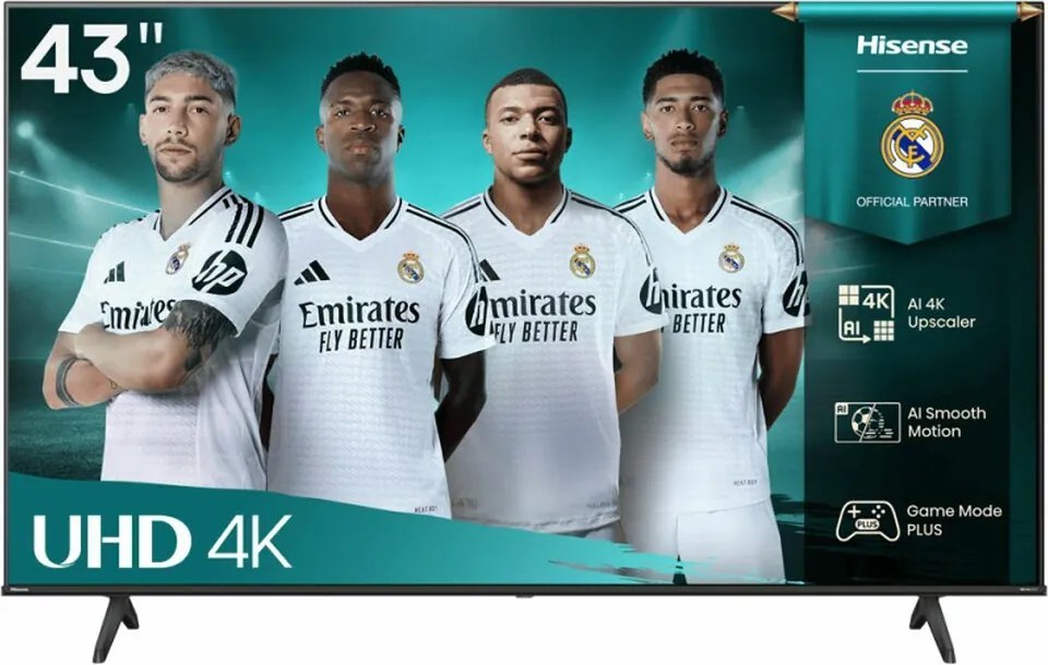 Smart TV Hisense 43A6Q 43" 4K Ultra HD LED HDR D-LED