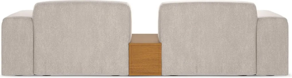 Canapea lemn masiv Tommy, 194 × 69 × 107 cm