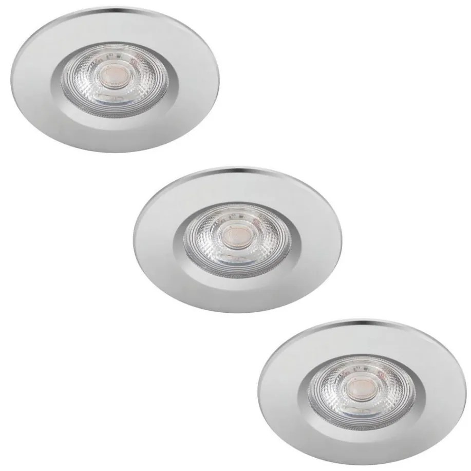 SET 3x plafonieră LED dimabilă pentru baie DIVE LED/5W/230V IP65 Philips