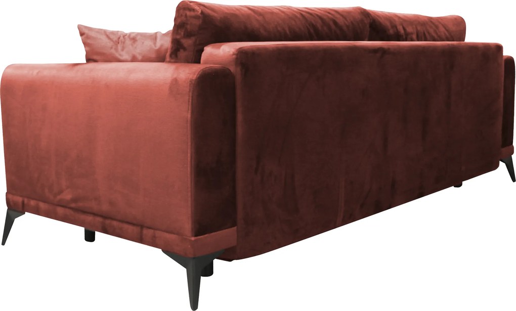 Canapea extensibilă, teracota, GRACE BIG SOFA